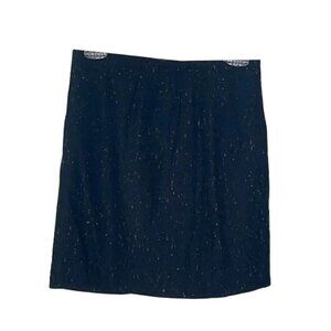 ❤️ GREAT Black Miniskirt 100% Wool Size 4